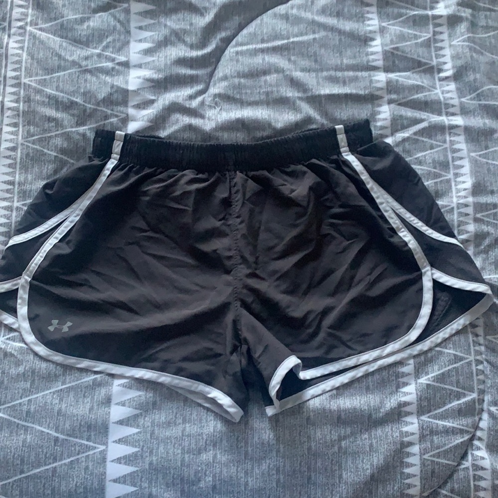 Grey Under Armour Running Shorts